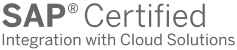 SAP Certified – Integration with Cloud Solutions ISO 27001 Certified